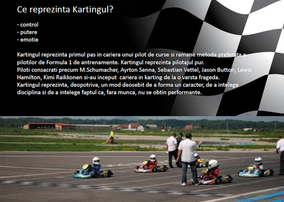 Alex Iancu - karting